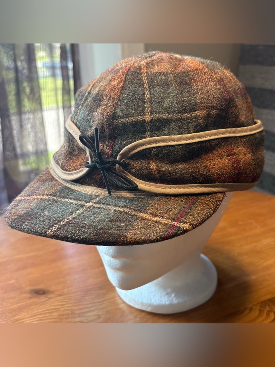 Stormy Kromer Other - Vintage The Original Stormy Kromer Wool Plaid Cap Hat Size 7 1/2 EUC